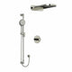 Riobel Parabola 3-Way System with Hand Shower Rail and Rain and Cascade Shower Head