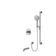 Riobel Arca 2-Way Shower System with Tub Spout and Hand Shower Rail