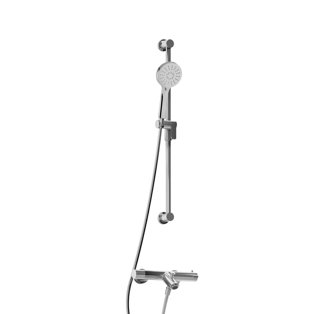 Riobel CS External Thermostatic Valve with Tub Spout and 5055 Hand Shower Rail