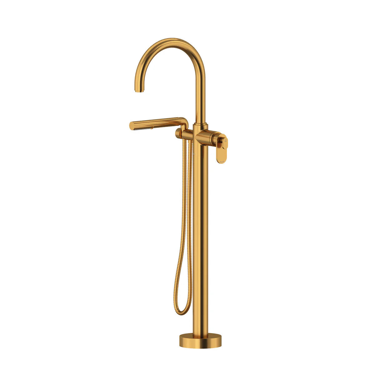 Riobel Arca Floor-Mount Tub Filler with Hand Shower