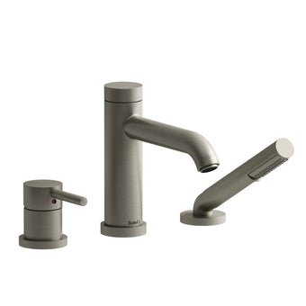 Riobel CS 3-Piece Deck-Mount Tub Filler with Hand Shower