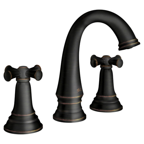 American Standard Delancey 8-Inch Widespread 2-Handle Bathroom Faucet with Cross Handles, 1.2 GPM