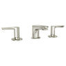 American Standard Studio S Widespread Bathroom Faucet with Low Spout and Lever Handles, 1.2 GPM