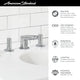 American Standard Studio S Widespread Bathroom Faucet with Low Spout and Knob Handles, 1.2 GPM