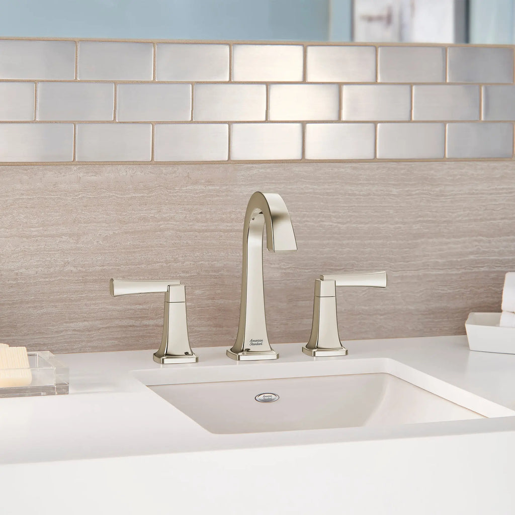 American Standard Townsend 8-Inch Widespread 2-Handle Bathroom Faucet with Lever Handles, 1.2 GPM
