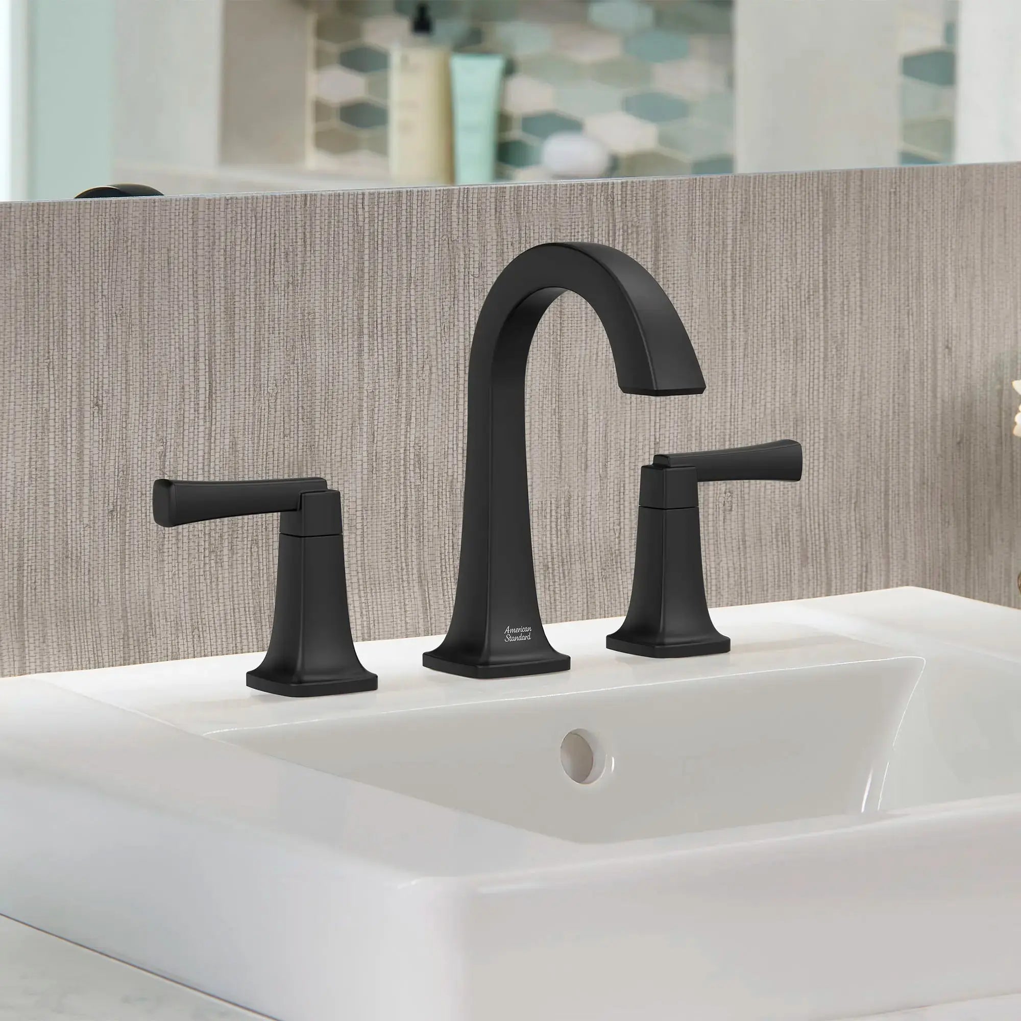 American Standard Townsend 8-Inch Widespread 2-Handle Bathroom Faucet with Lever Handles, 1.2 GPM