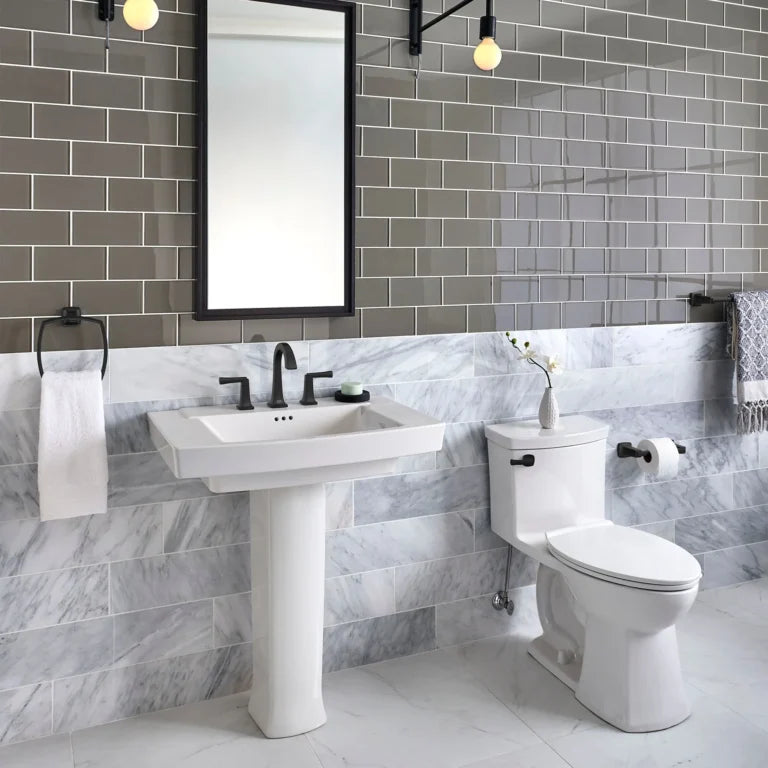 American Standard Townsend 8-Inch Widespread 2-Handle Bathroom Faucet with Lever Handles, 1.2 GPM