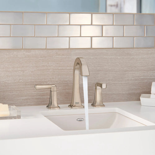 American Standard Townsend 8-Inch Widespread 2-Handle Bathroom Faucet with Lever Handles, 1.2 GPM