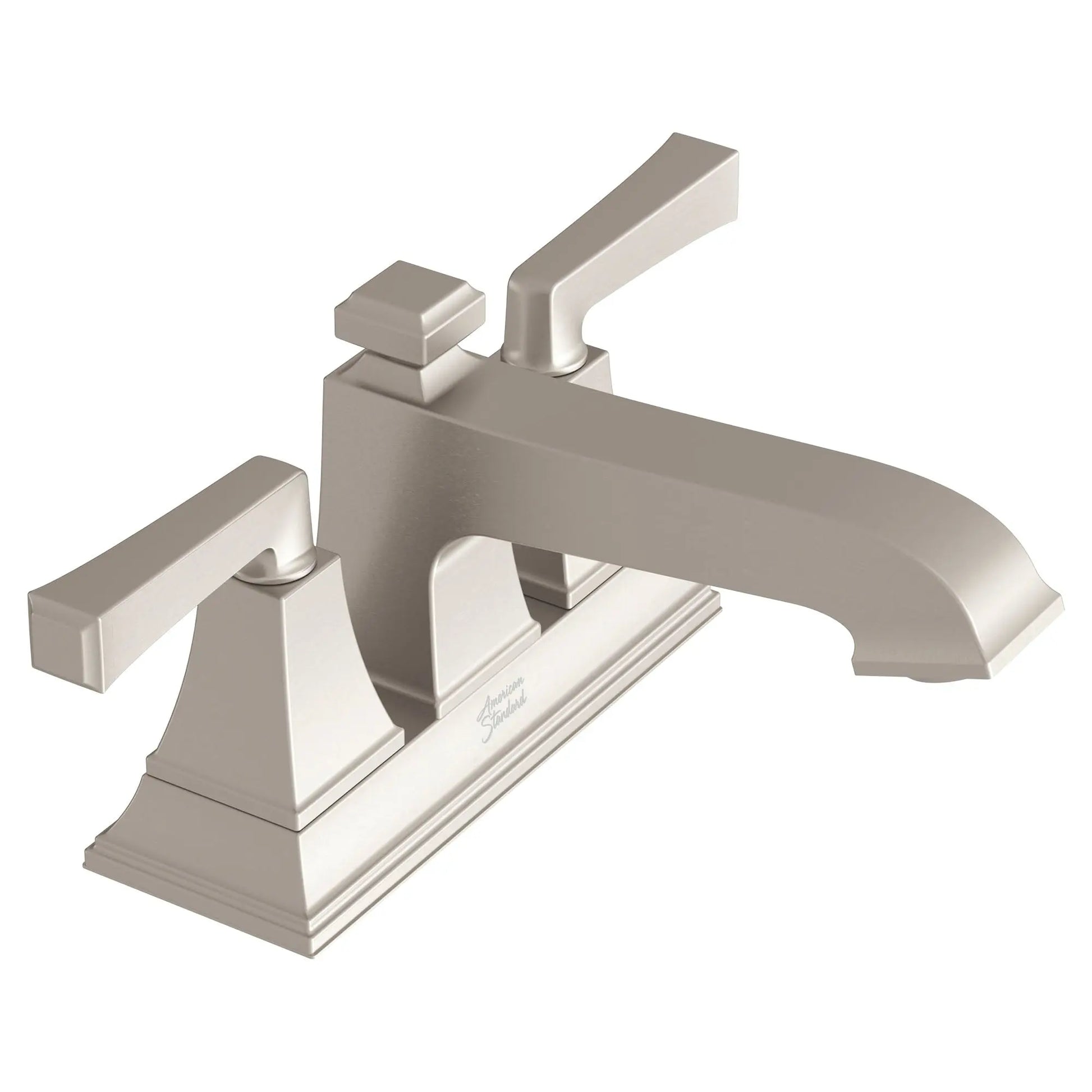 American Standard Town Square S 4-Inch Centerset 2-Handle Bathroom Faucet with Lever Handles, 1.2 GPM, Polished Chrome