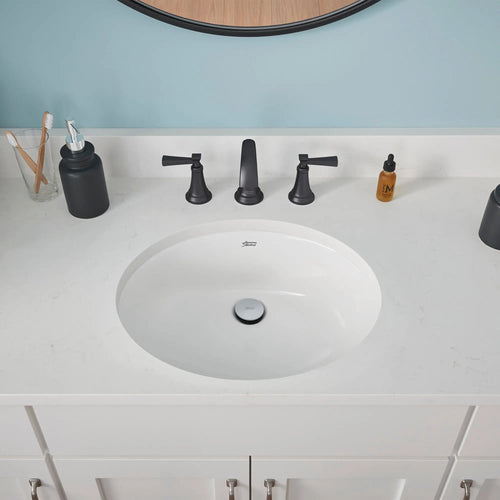 American Standard Glenmere 8-Inch Widespread 2-Handle Bathroom Faucet with Lever Handles, 1.2 GPM