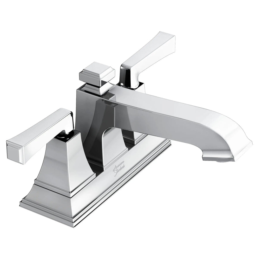 American Standard Town Square S 4-Inch Centerset 2-Handle Bathroom Faucet with Lever Handles, 1.2 GPM/4.5 L/min Flow Rate