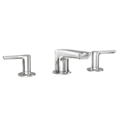 Studio S Widespread Bathroom Faucet with Low Spout and Lever Handles, 1.2 GPM Flow Rate