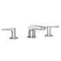 Studio S Widespread Bathroom Faucet with Low Spout and Lever Handles, 1.2 GPM Flow Rate