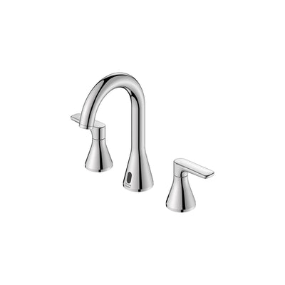 Aspirations 8" Hybrid Wideset Bathroom Faucet, 1.2 GPM, with Lever Handles