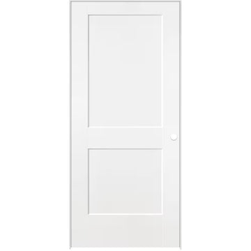 Shaker 2-Panel Hollow Door (Pre-Hung)-80"