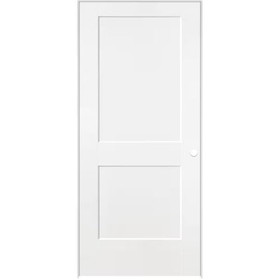 Shaker 2-Panel Hollow Door (Pre-Hung)-80"