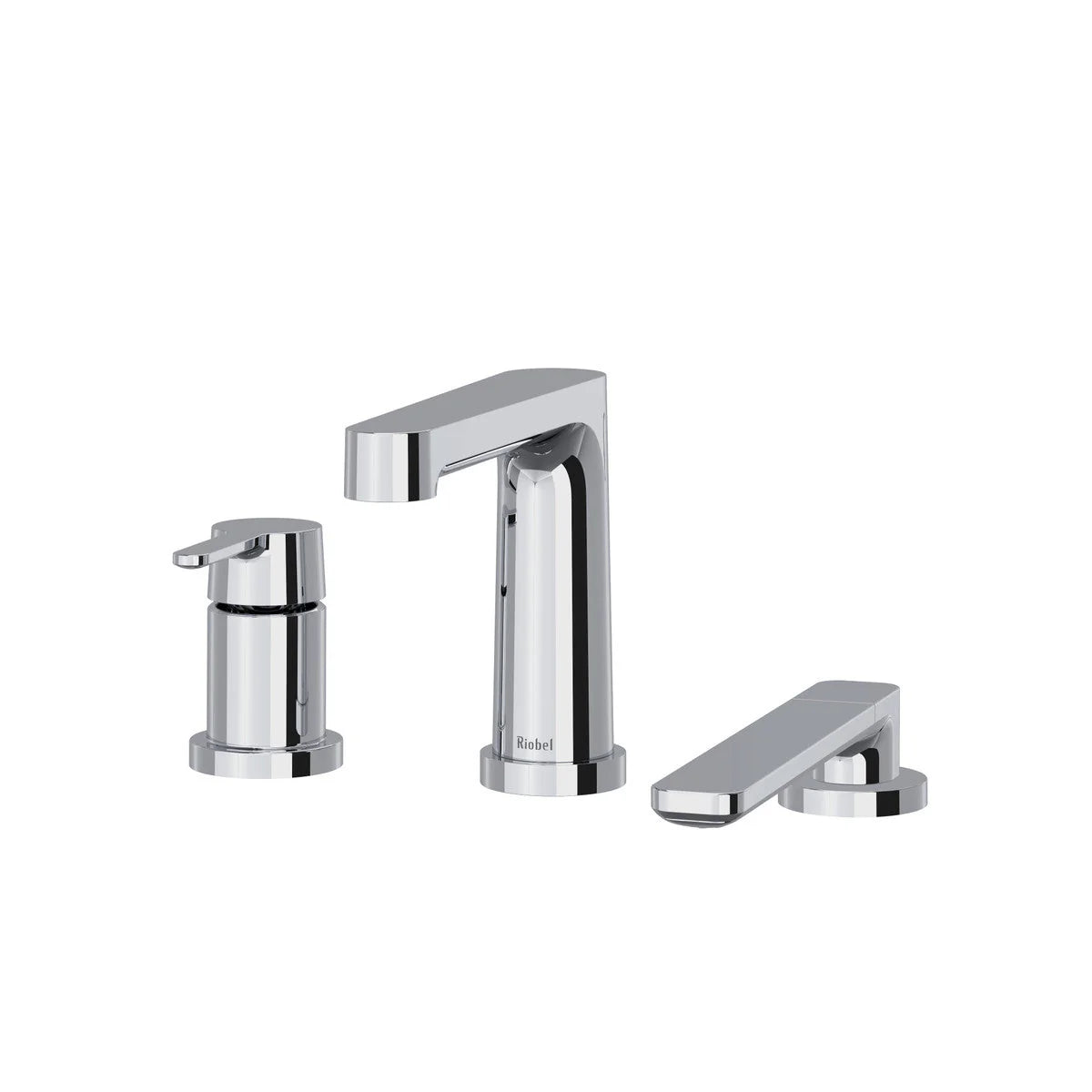 Riobel Nibi 3-Piece Deck-Mount Tub Filler with Hand Shower