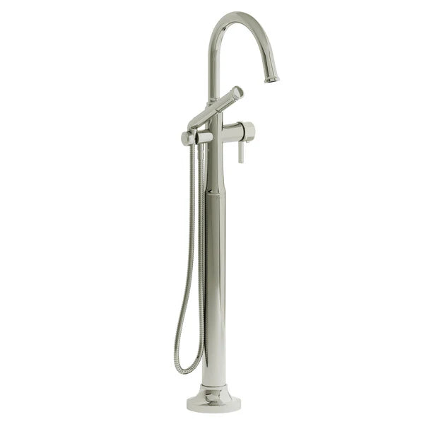 Riobel Momenti Floor-Mount Tub Filler with Hand Shower