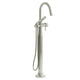 Riobel Momenti Floor-Mount Tub Filler with Hand Shower