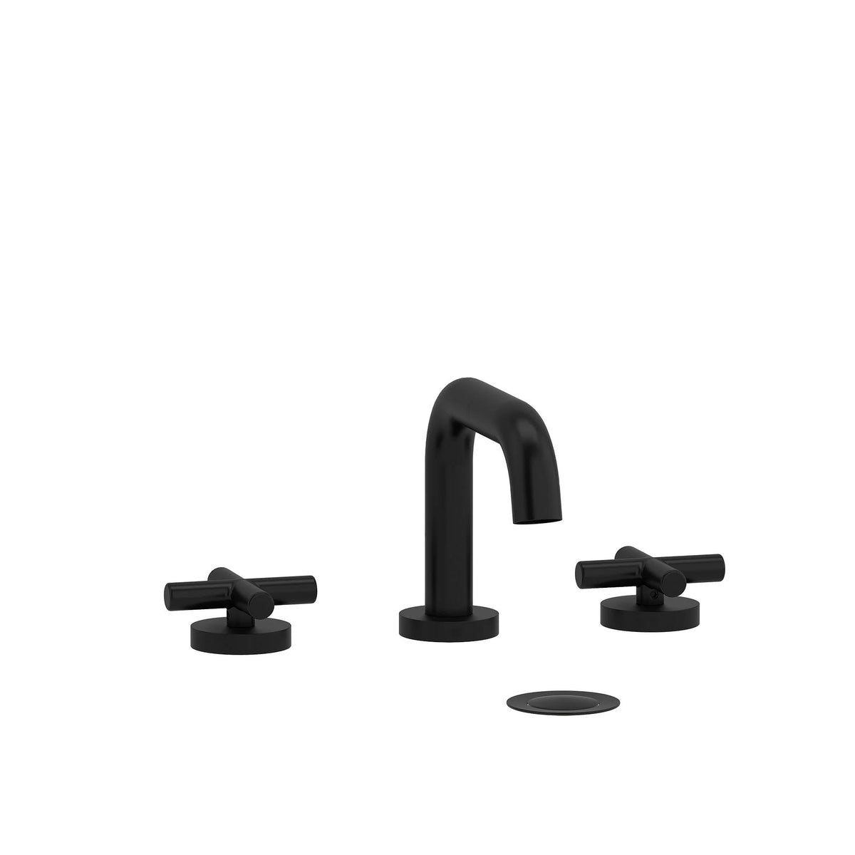 Riobel Riu 8" Lavatory Faucet with Square Spout with Cross Handles
