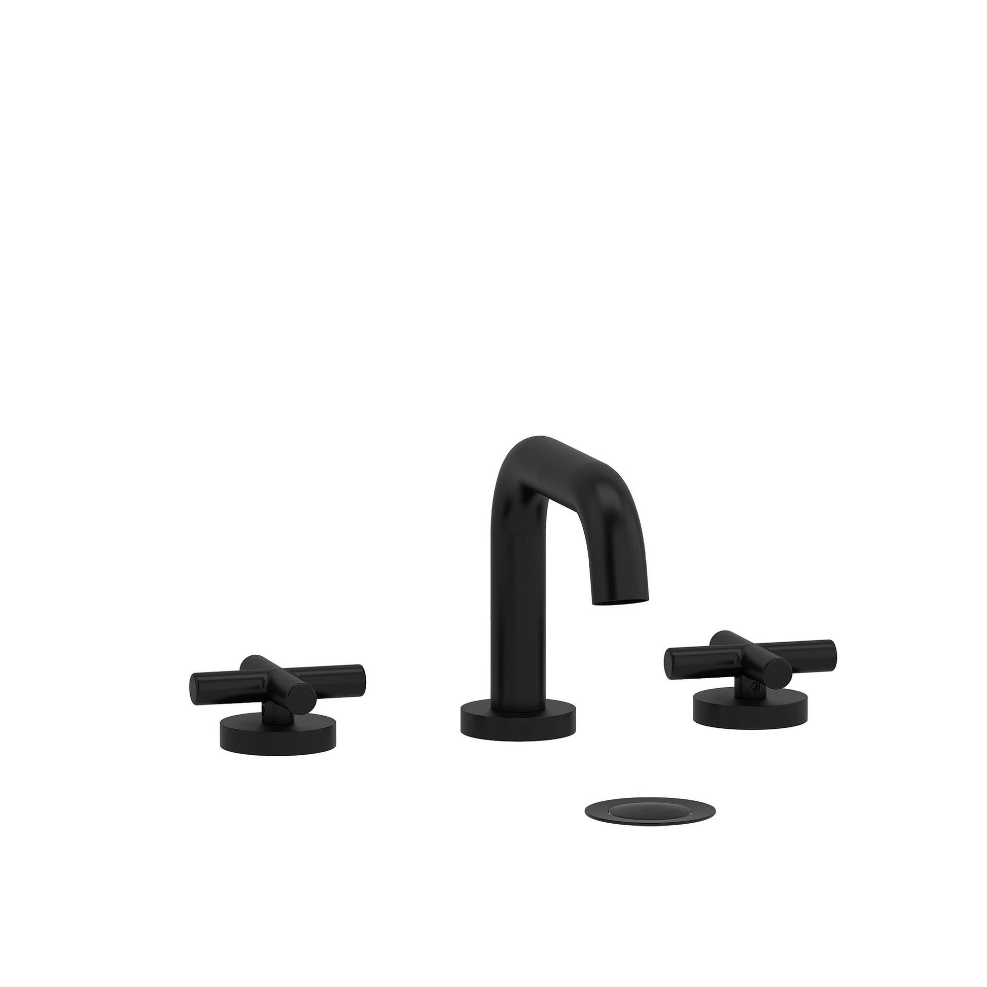 Riobel Riu 8" Lavatory Faucet with Square Spout with Cross Handles