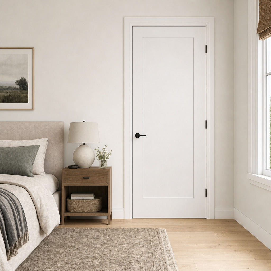Shaker 1-Panel 36-inch x 80-inch x 1-3/8-inch Solid Core Interior Door