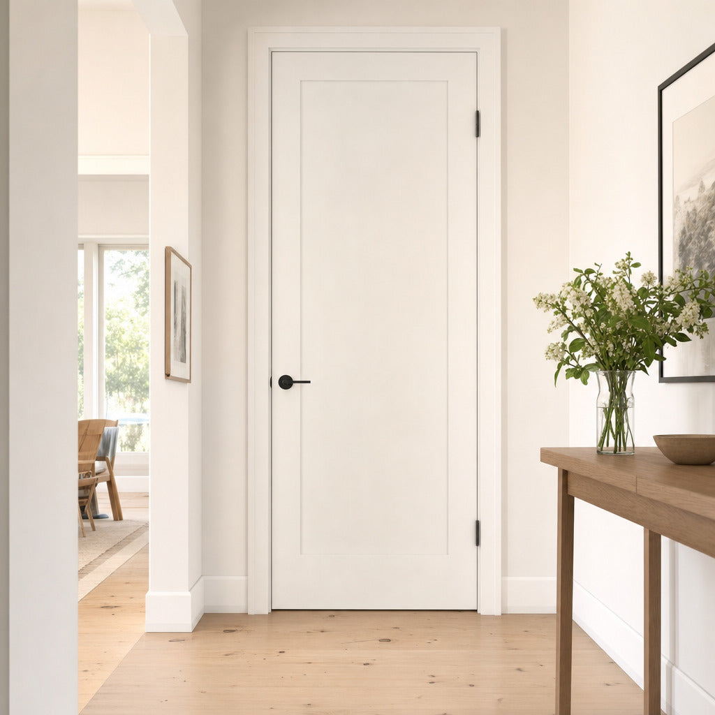 Shaker 1-Panel 36-inch x 80-inch x 1-3/8-inch Solid Core Interior Door