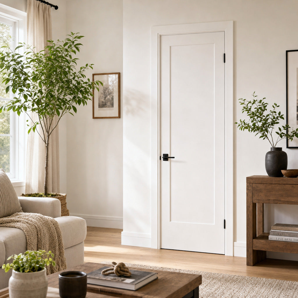 Shaker 1-Panel 36-inch x 80-inch x 1-3/8-inch Solid Core Interior Door