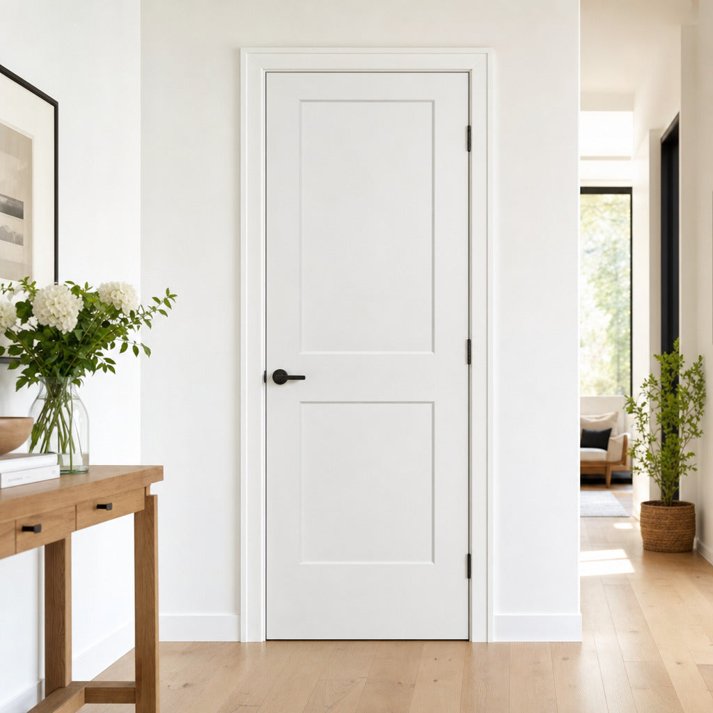 Shaker 2-Panel 32-inch x 80-inch x 1-3/8-inch Solid Core Interior Door
