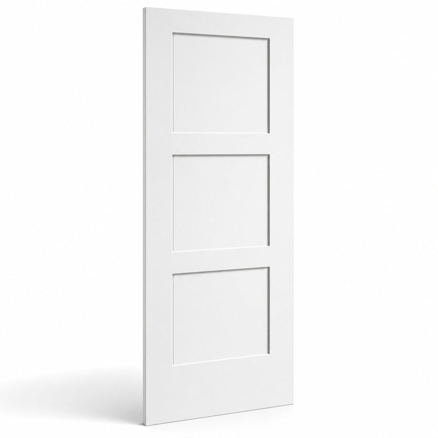 Shaker 3-Panel Solid Door