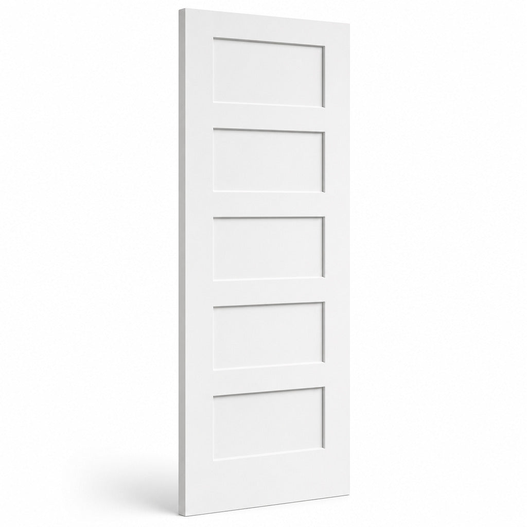 Shaker 5-Panel 18-inch x 80-inch x 1-3/8-inch Solid Core Interior Door