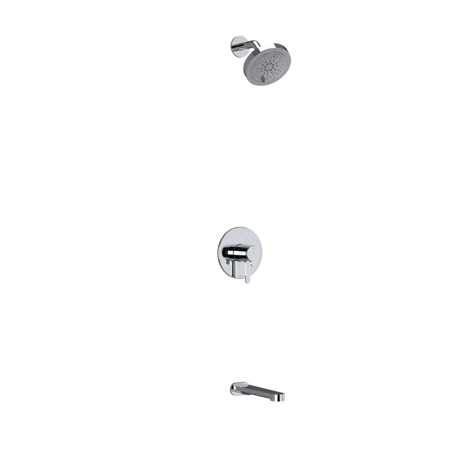 Riobel Nibi 2-Way Shower System with Shower Head and Tub Spout