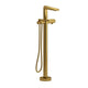 Riobel Parabola Floor-Mount Tub Filler with Hand Shower