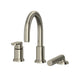 Riobel Arca 3-Piece Deck-Mount Tub Filler with Hand Shower