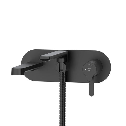 Riobel Nibi Wall-Mount Tub Filler with Hand Shower