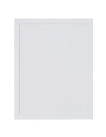 Rossi 30" Slim Shaker Bathroom Vanity With Quartz Countertop (MDF)-White