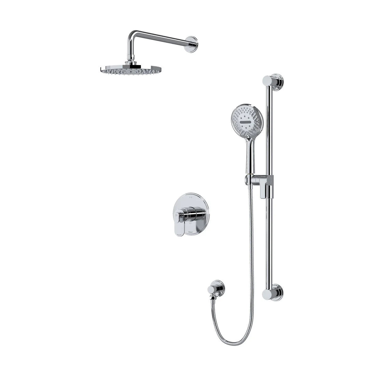 Riobel Arca 2-Way Shower System with Handheld Shower and Shower Head