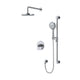 Riobel Arca 2-Way Shower System with Handheld Shower and Shower Head