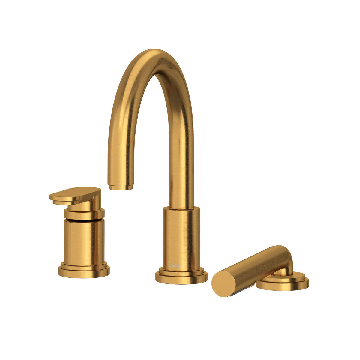 Riobel Arca 3-Piece Deck-Mount Tub Filler with Hand Shower