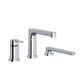 Riobel Nibi Pressure Balance 3-Piece Deck-Mount Tub Filler with Hand Shower