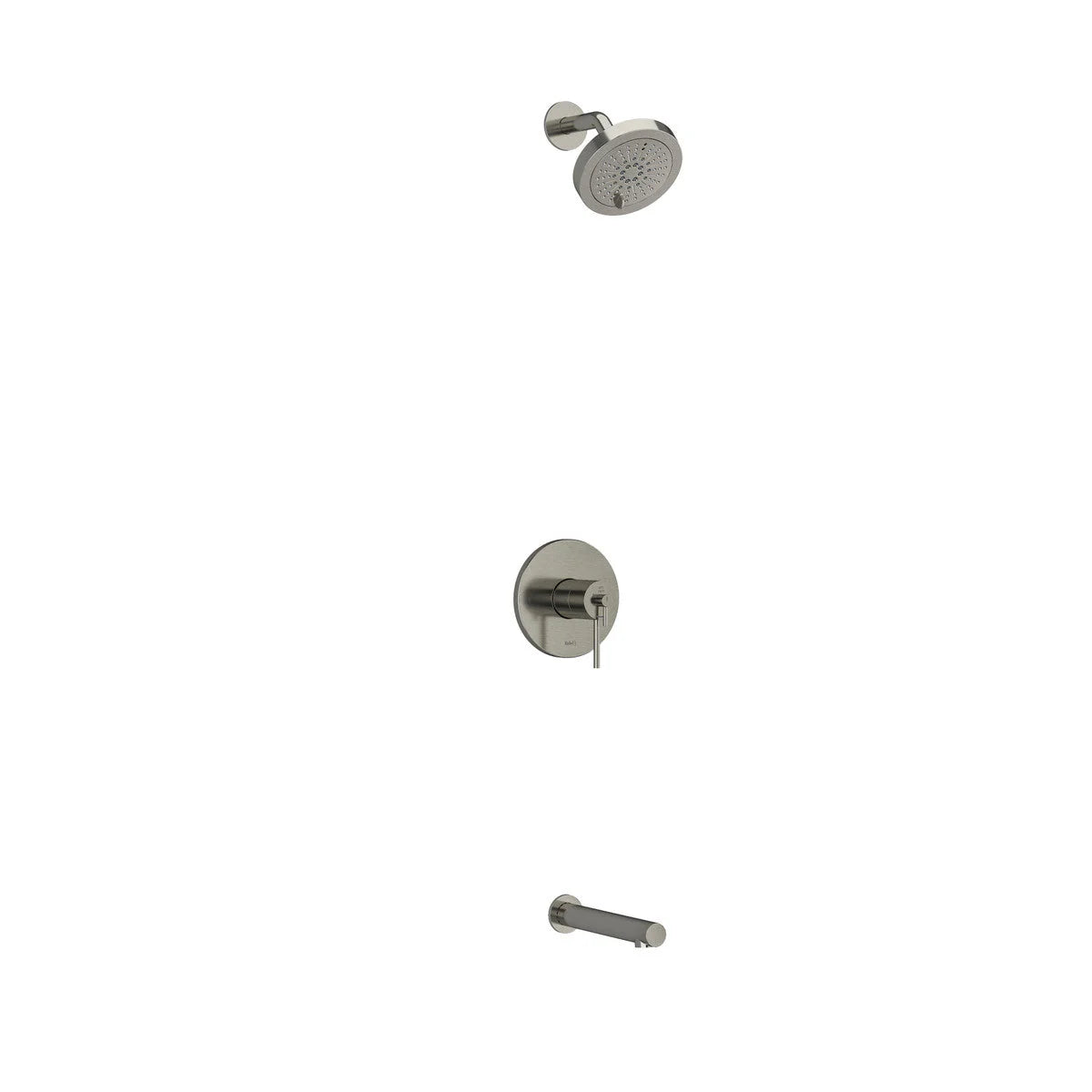 Riobel CS 2-Way Shower System with Shower Head and Tub Spout