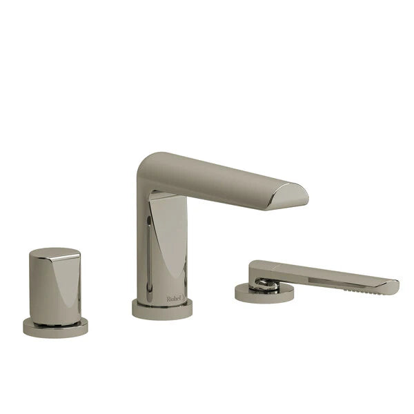 Riobel Parabola 3-Piece Deck-Mount Tub Filler with Hand Shower