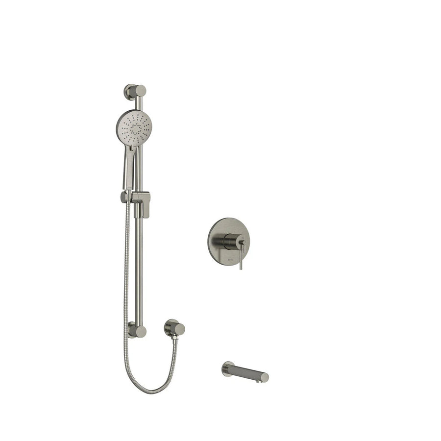 Riobel CS 2-Way Shower System with Tub Spout and Hand Shower Rail