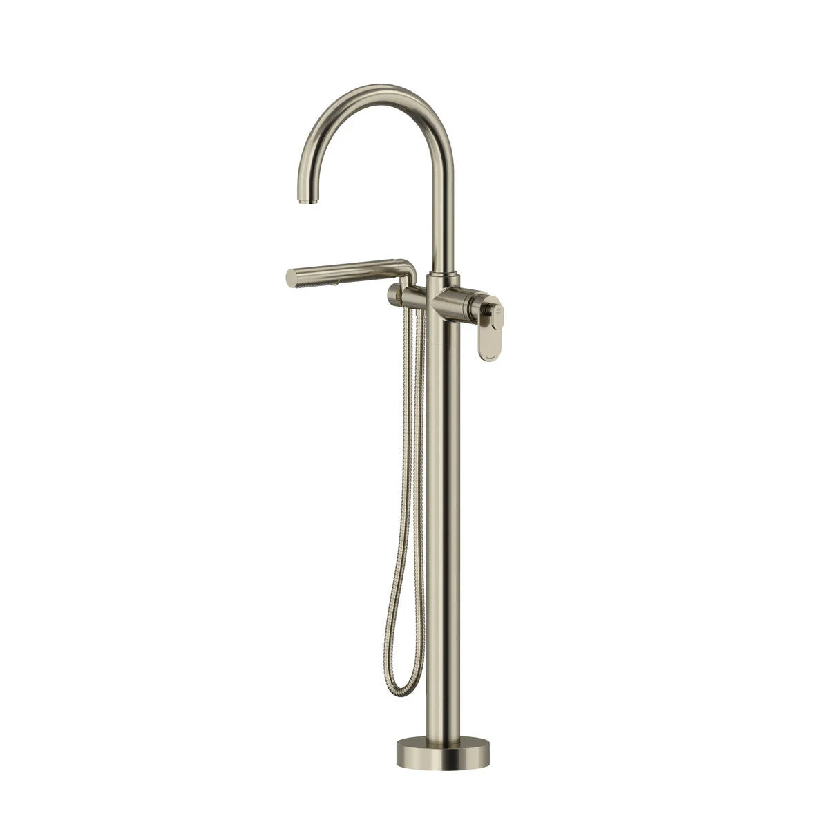 Riobel Arca Floor-Mount Tub Filler with Hand Shower
