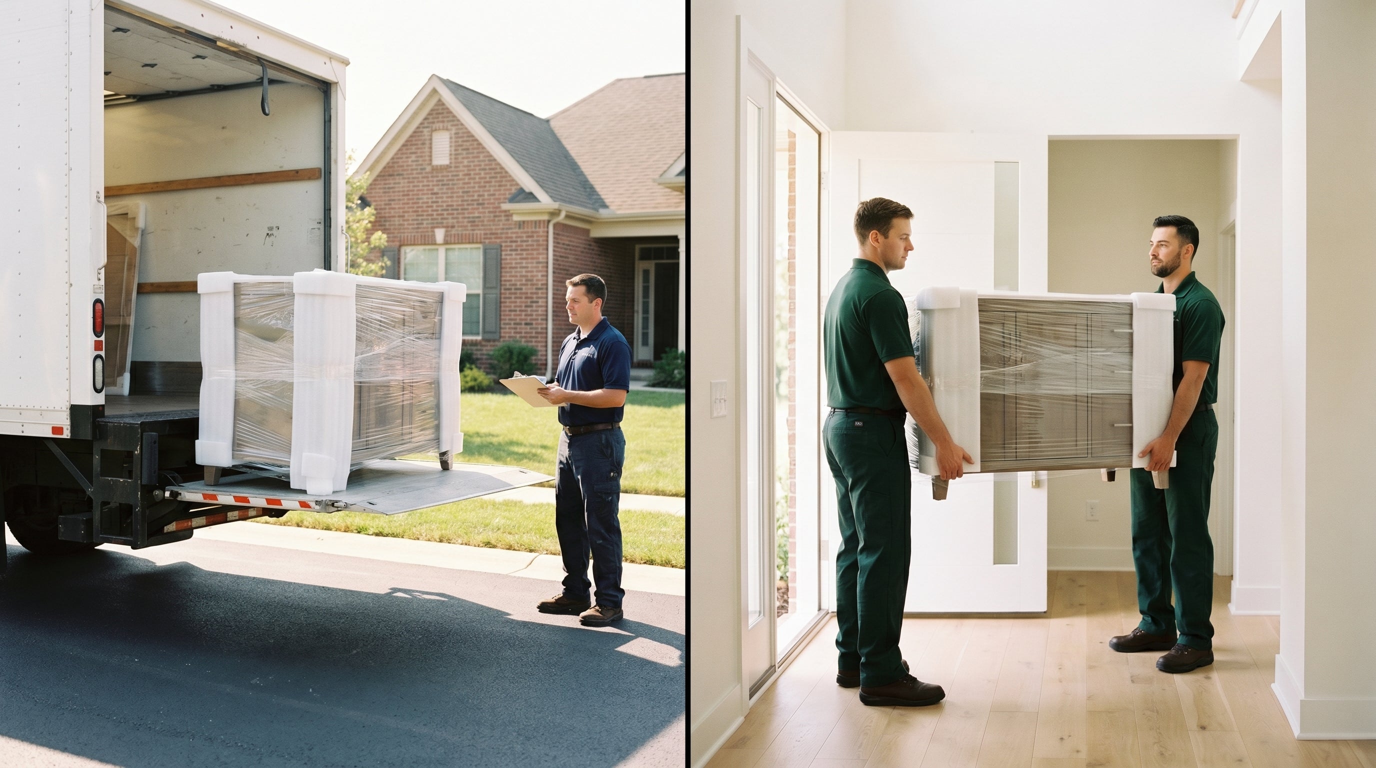 Home Care Supply white-glove delivery service — curbside and off-loading options