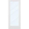 Clear Glass 34 inch x 80 inch x 1 38 inch 1 Panel Interior Door Primed White With Tempered Glass.jpg