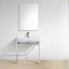 Haus 30 Stainless Steel Console With White Acrylic Sink 1.jpg