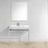 Haus 36 Stainless Steel Console With White Acrylic Sink 1.jpg