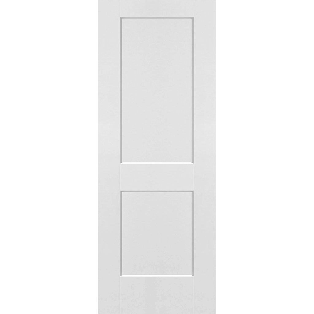 Shaker 2-Panel 30-inch x 80-inch x 1-3/8-inch Hollow Core Interior Door ...