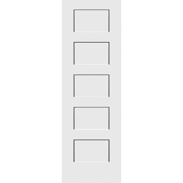 Shaker 5 Panel Solid Core Interior Door 26 inch x 80 inch x 1 38 inch.jpg